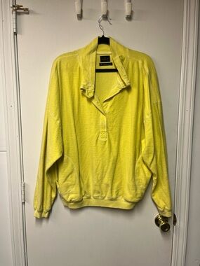 Out From Under Bright Yellow Terry Pullover